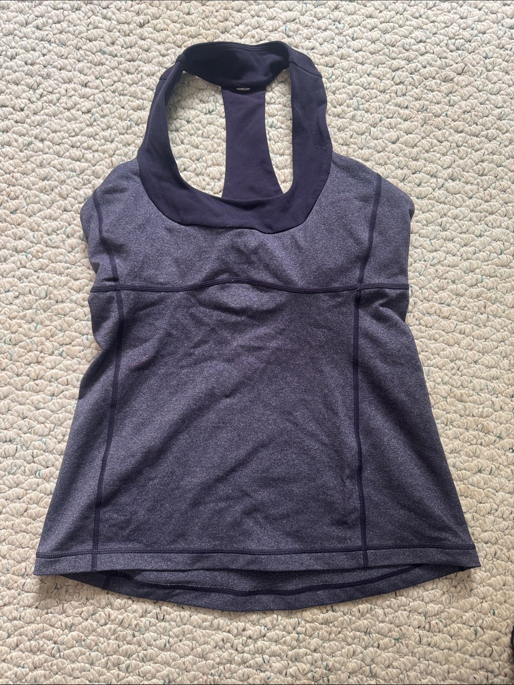 Lululemon Racerback Built-In Bra Tank Top